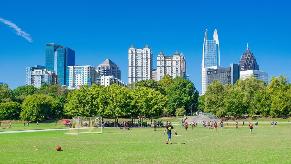 Impressive Mid-Downtown Residence Heart Of Peidmont Park Atlanta Luaran gambar