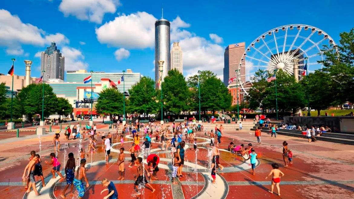 Impressive Mid-Downtown Residence Heart Of Peidmont Park Atlanta Luaran gambar